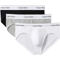 Calvin Klein 3 Pack Hip Briefs Icon Cotton Stretch