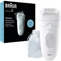 Braun Silk-épil 5 - Vit/Grå / Wet & dry-epilator / Sladdlös epilator