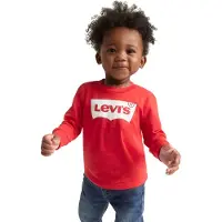 Levi's T-shirt röd / vit