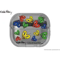 Samsung Keith Haring Heart Clear Cover for Galaxy Buds3 Pro Transparent