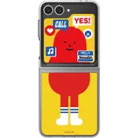 Samsung Galaxy Z Flip6 och Flip7 FE Sticky Monster Lab Redmon Flipsuit Card
