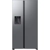 Samsung RS70F64KDT, Fristående, Amerikansk dörr, Rostfritt stål, 2 dörr/dörrar, Insida, R600a
