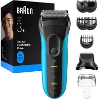 Braun Braun: Rakapparat Serie 3 3040s ( med trimmertillbehör)