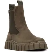 Refresh för kvinnor. 17308804-KAKI Ankelstövlar 173088 grön (40), Karta, Zip, Casual
