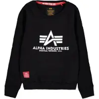 Alpha industries Sweatshirt röd / svart / vit