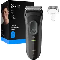 Braun Rasierer Series 3 3000 Black/Grey Rakapparat Grå