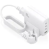 Aisens Asch-140w4p055-w Usb-a-och Usb-c-väggladdare