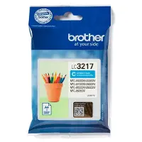 Brother Bläckpatron - - LC3217C - Cyan - Bläckstråleskrivare - Räckvidd 550 sidor