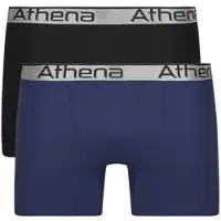 Athena Boxershorts 720 STRETCH ADJUST Pack de 2 man - Svart - EU M