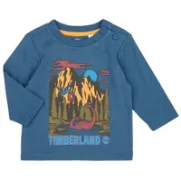 Timberland Långärmade T-shirts TEE-SHIRT MANCHES LONGUES T60250 pojkar - Blå - 4 år