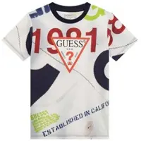 GUESS T-shirts med korta ärmar SS T SHIRT pojkar - Flerfärgad - 16 ans