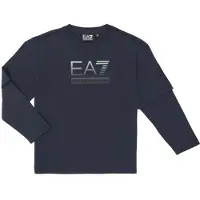 Emporio Armani Långärmade T-shirts EA7 7B000169 pojkar - Blå - 12 år