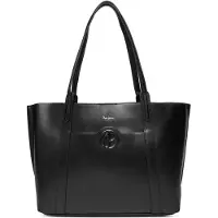 Pepe Jeans för kvinnor. PL031663 Audrey väska svart (OSFA), Casual, Polyuretan