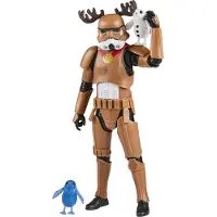 Hasbro Stormsoldat Stjärnornas Krig Black Series Helgdagsutgåva Actionfigur 15 Cm