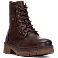 Refresh för kvinnor. 17301701-TAUPE Ankelstövlar 173017 brun (36), Karta, 1 till 3 cm, Zip, Casual