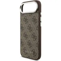 GUESS 4G Classic Logo MagSafe-fodral för iPhone Air – Brunt