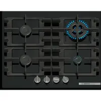 Bosch Pnh6b6k40 60 Cm Gasglasplatta 4 Brännare
