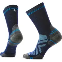 Smartwool - Vandringskläder dam - W Hike Targeted Cushion Crew Socks Deep Navy för UnisexNylon - Storlek 34-37 - Marinblå