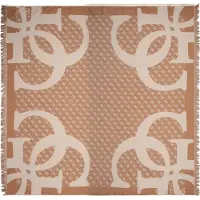 GUESS Scarf camel / ljusbeige