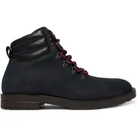 Tommy Hilfiger Leather Warm Lined Cleat Ankle Boots