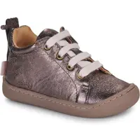 Easy peasy Höga sneakers MY DODU LACET pojkar - Brun - 24