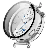 Mtp Products Huawei Watch GT 6 Plastskal med Härdat Glas Skärmskydd - 41mm - Klar