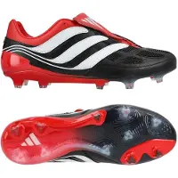 Adidas Predator Precision Fg - Svart/vit/collegiate Red Limited Edition - Gräs (Fg), storlek 42