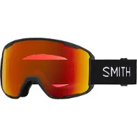 Smith - Skidglasögon - Preview Black Chromapop Everyday Red Mirror för Unisex - Svart