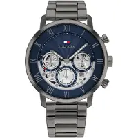 Tommy Hilfiger Klocka - Blå Stål - - 1710707