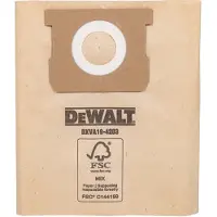 Dewalt Dammsugarpåse x 3 23G Blå