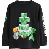 Next T-shirt grå / grön / orange / svart