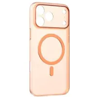 Momax iPhone 17 Pro Max CaseForm Lite MagSafe-skal - Transparent orange