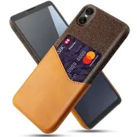 Mtp Products Sony Xperia 10 VII KSQ Skal med Korthållare - Orange