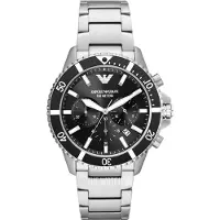 Giorgio Armani Emporio AR11360 analog svart urtavla herrklocka