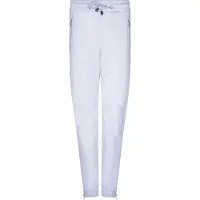 Infinity Leather Dam Vit Byxor i äkta nappaläder Joggers