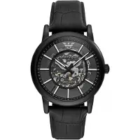 Giorgio Armani Klocka - - AR60008 - Mekanisk - Vellumläder - 3 ATM vattentäthet