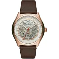 Giorgio Armani Emporio AR60005 automatisk silverfärgad urtavla herrklocka