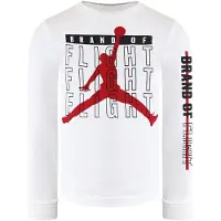 Nike Air Jordan Långärmad Crew Neck Vit Kids Top DB7036 100