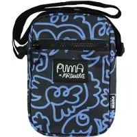 Puma x Mr Doodle Unisex Svart Blå Bärbar väska
