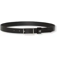 Calvin Klein Leather Monogram Hardware Belt