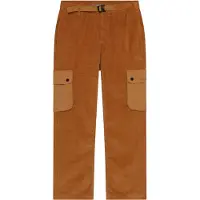 KnowledgeCotton Apparel - Byxor - Organic Cotton Fig Corduroy Slacks Apple Cinnamon för UnisexBomull - Storlek M - Brun