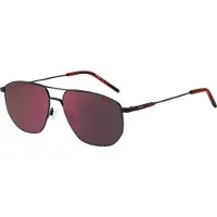 HUGO BOSS 1196 0003 AO Svarta solglasögon