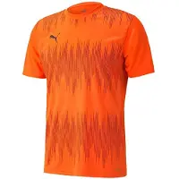 Puma Ftblnxt Graphic Core Kortärmad Crew Neck Orange T-shirt för herrar 656830 02