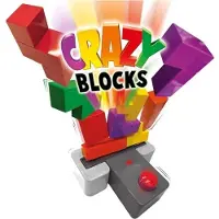 Educa Jeu d'adresse - EDUCA - CRAZY BLOCKS - 15 blocs colorés - À partir de 4 ans - 2 joueurs ou plus