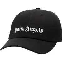 Palm Angels Logo Svart keps