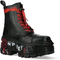 New rock Punk plattform läderstövlar-WALL126CCT-C1