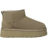 EVER AU Australia Women Heron Ultra Mini Platform Boots