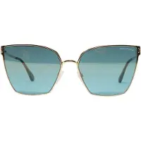Tom Ford Helena FT0653 28V Guld Solglasögon