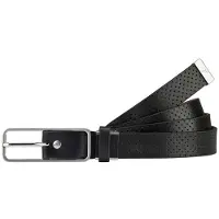 Puma Dimple Cut To Length Vuxna Svart Golf Läderbälte 053007 01