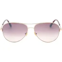 Tom Ford FT0823 Clark 28U Shiny Rose Gold Solglasögon